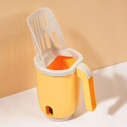 Portable Pet Cleaning Kit Removable with Garbage Bag Pet Litter Shovel Self-cleaning Garbage Picker Pet Feces Cleaner