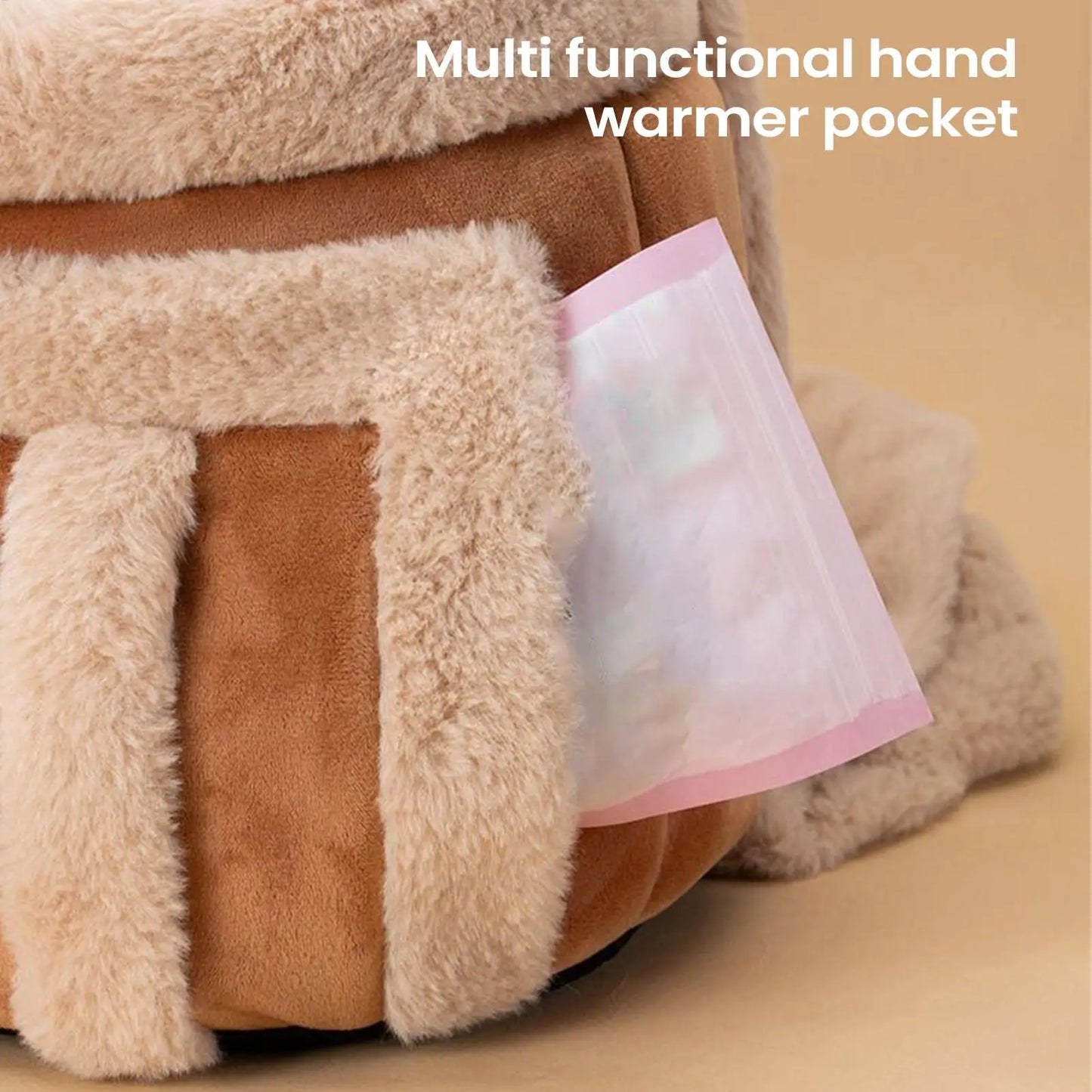 Pet Carrier Bag Cat Carrier Warm Puppy Outgoing Backpack Winter Warm Pet Bag Luxury Hand Tote Car Seat Furry Nest Pet Handbag