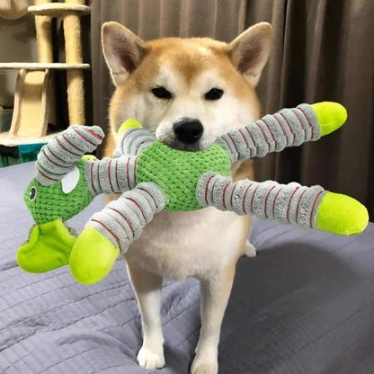 Dog Plush Toys. Spiral Bite Resistant Doll. Elephant,Pig,and Teddy Bear Designs,Interactive Toys for Small and Medium-sized Dogs
