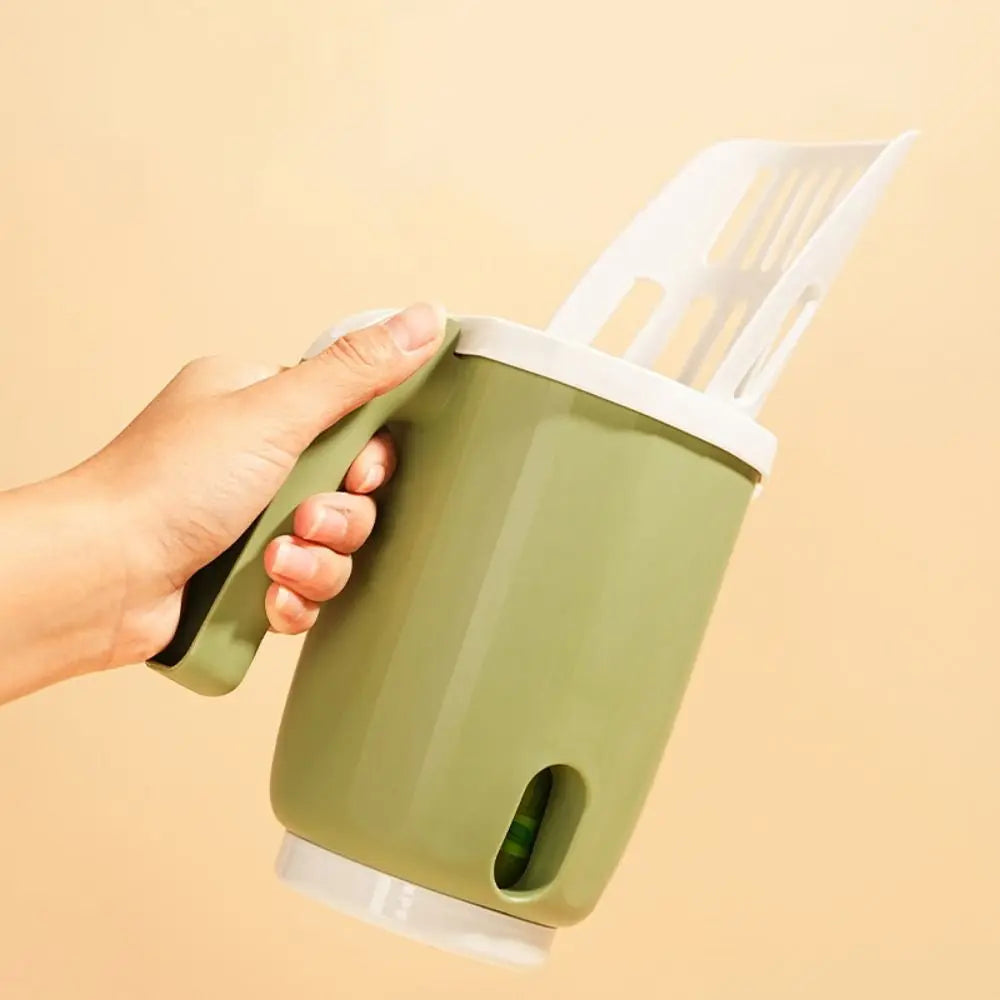 Portable Pet Cleaning Kit Removable with Garbage Bag Pet Litter Shovel Self-cleaning Garbage Picker Pet Feces Cleaner