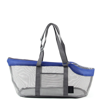 Pet Carrier Bag for Cats & Dogs -  Foldable Travel Bag with Handheld Strap, Breathable Mesh for Outdoor Hiking & Airplane Trip