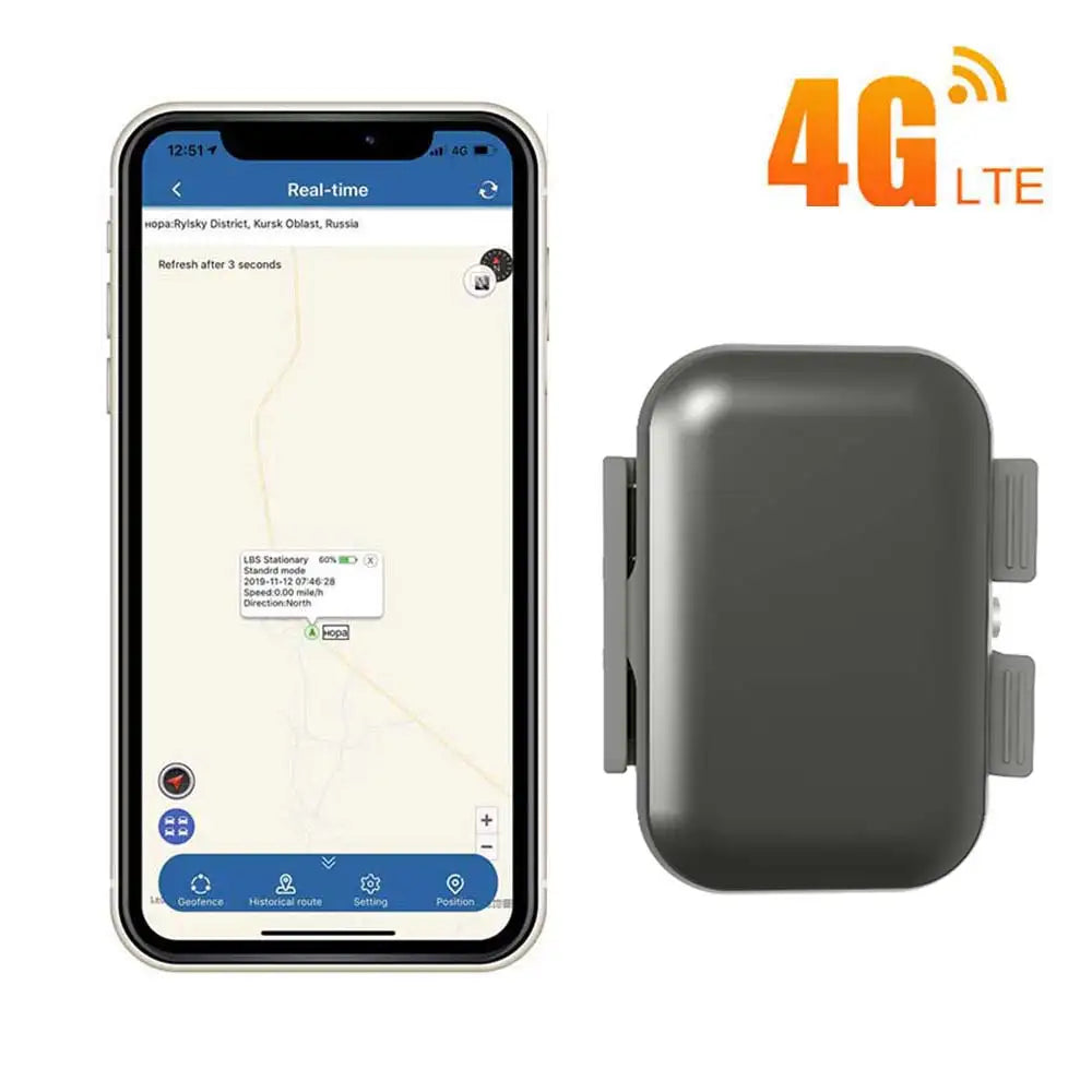 Mini GPS Pets Tracker 4G LTE GPS 4G Mini GPS Tracker Dog Cat Pet GPS Locator Best Dog GPS Tracker With Free APP Waterproof IP67
