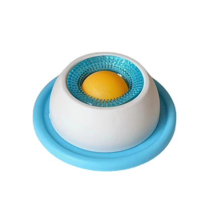Dental Health Lick Mat for Dogs & Cats, Interactive Slow Feeder Licking Plate with Non-Slip Base, Pet Mental Enrichment Toy