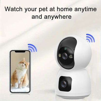 Home Pet & Baby Monitoring Camera 1080P HD - Dual Storage Cloud/SD Card M606