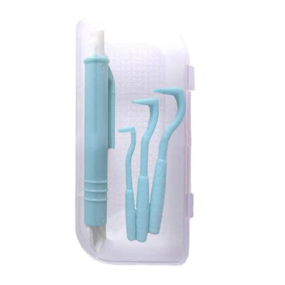 Safe Tick Remover Tool for Dogs & Cats, 4Pcs Pet First Aid Kit with Tweezers & Comb, Gentle Flea Lice Removal for Pets and Human