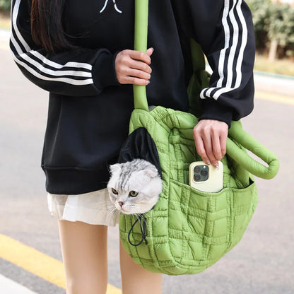 Cat Carrier Cat Transport Travel Cat Bag Travel Carrier Foldable  Waterproof Cat Carriers for Cats Carrier for Small Dogs