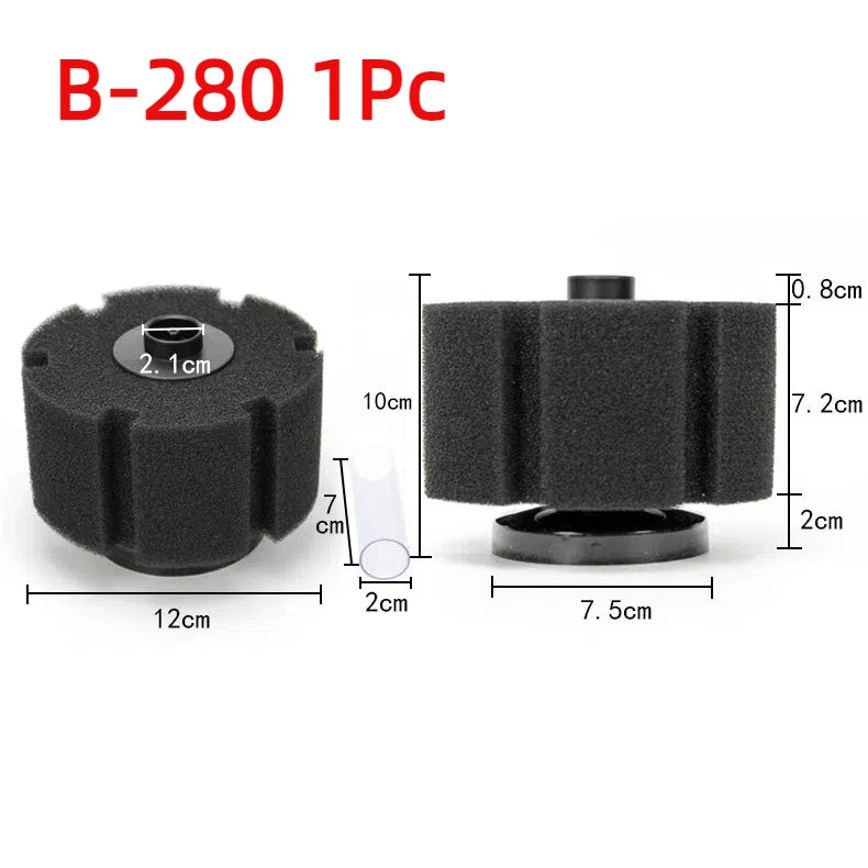 Aquarium Filter Sponge For Fish Tank Air Pump Skimmer Biochemical Sponge Filter Aquarium Bio Filter Filtro Aquario Acessorio