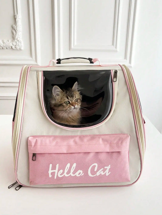 Cat Carrier Bags Windproof Outdoor Travel Backpack for Cat Small Dogs Transport Carrying Bag Cat Backpack Carriers With Cushion