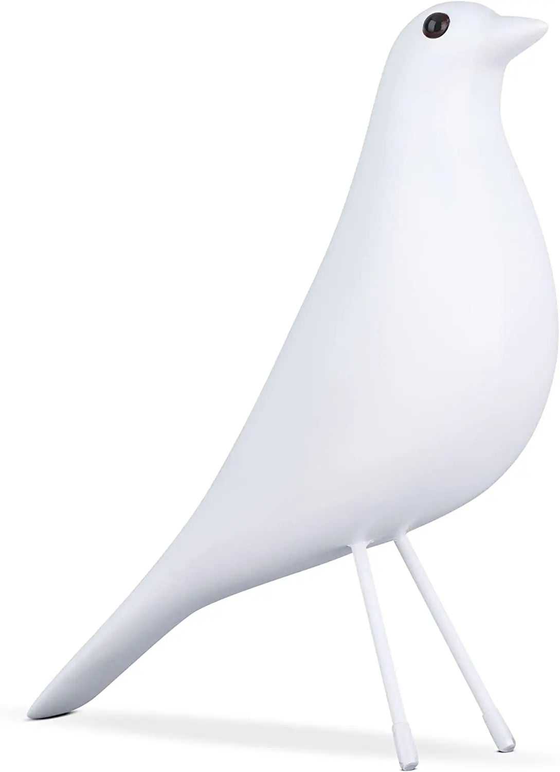 Black Bird Figurine Resin Bird Statue Sculpture Modern Minimalist Bird Decorative Ornaments for Living Room Bedroom Office Decor
