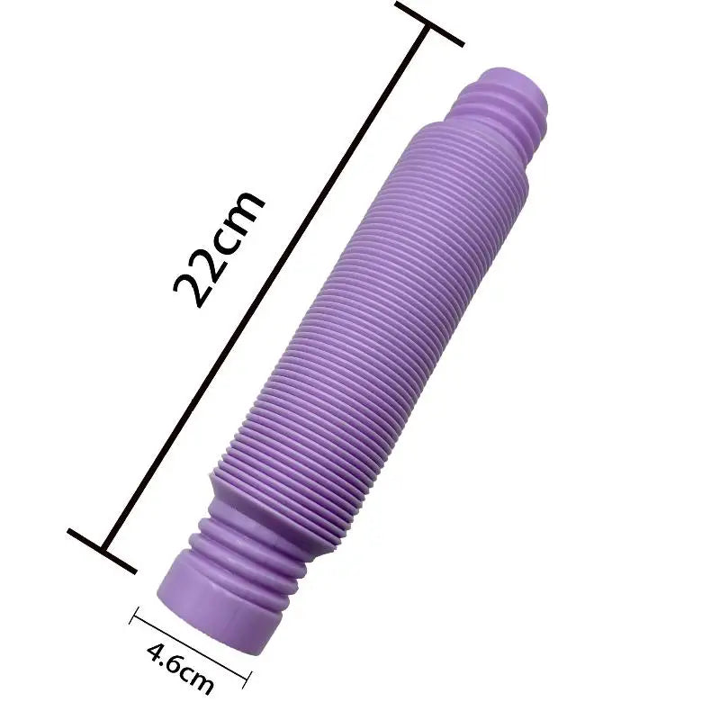 Fun Small Pet Hamster Ferret Rabbit Tunnel Collapsible Telescopic Pipe Training Channel Pipe Stretch Tube Hamster Toy Accessory