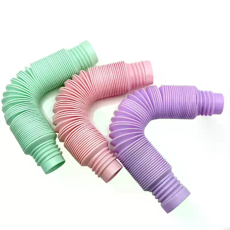 Fun Small Pet Hamster Ferret Rabbit Tunnel Collapsible Telescopic Pipe Training Channel Pipe Stretch Tube Hamster Toy Accessory