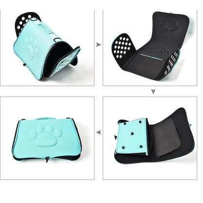 Portable Dog Cat Carrier Bag Large Capacity Outdoor Travel Dog Carrier Shoulder Bag Sling Breathable Cat Handbag for Small Dogs