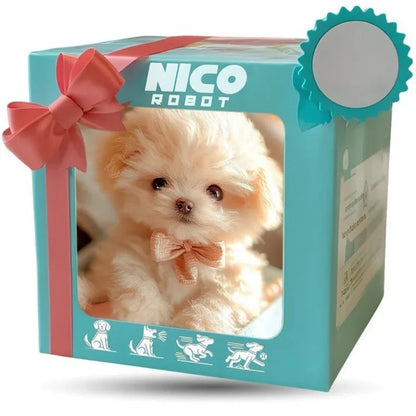 Adorable Electric Walking Dog Toy - Lifelike Barking Plush Puppy, Interactive Stuffed Animal Gift for Boys Girls Birthday