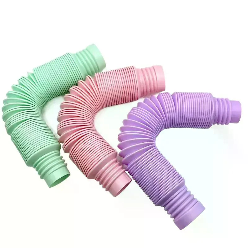 Fun Small Pet Hamster Ferret Rabbit Tunnel Collapsible Telescopic Pipe Training Channel Pipe Stretch Tube Hamster Toy Accessory