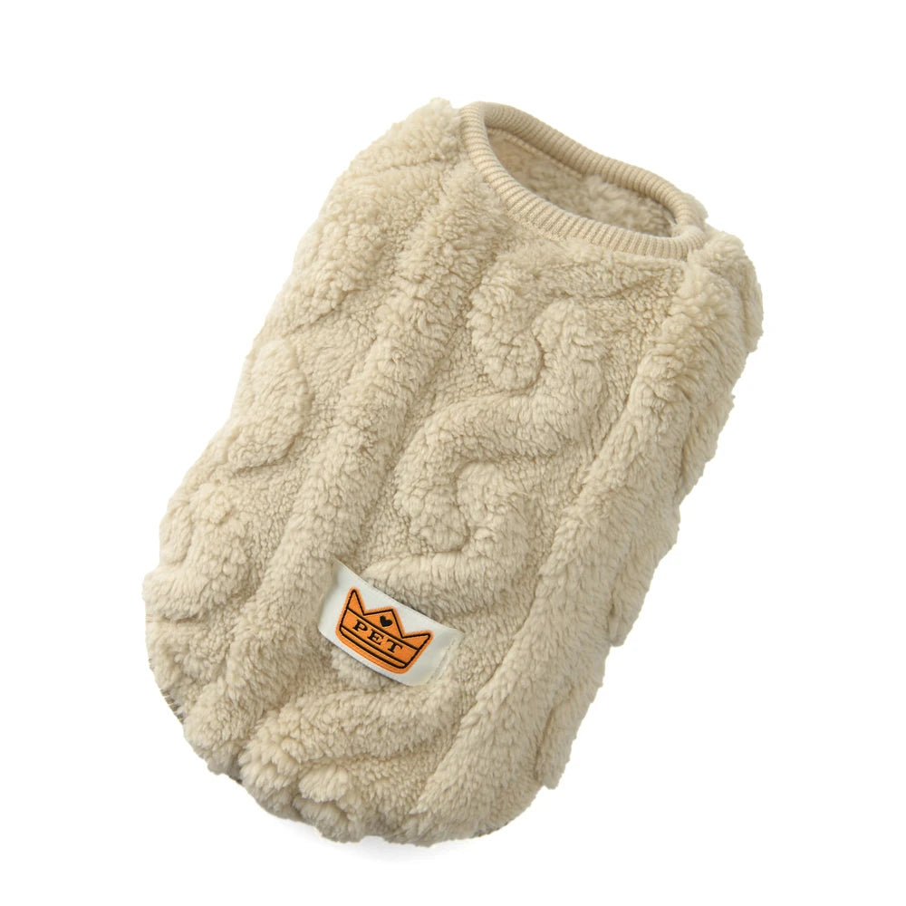 Soft Fleece Pet Cat Clothes Autumn Winter Cats Vest Apparel Puppy Jacket Shirt Kitten Sweater Coat Cute Chihuahua Costume Outfit