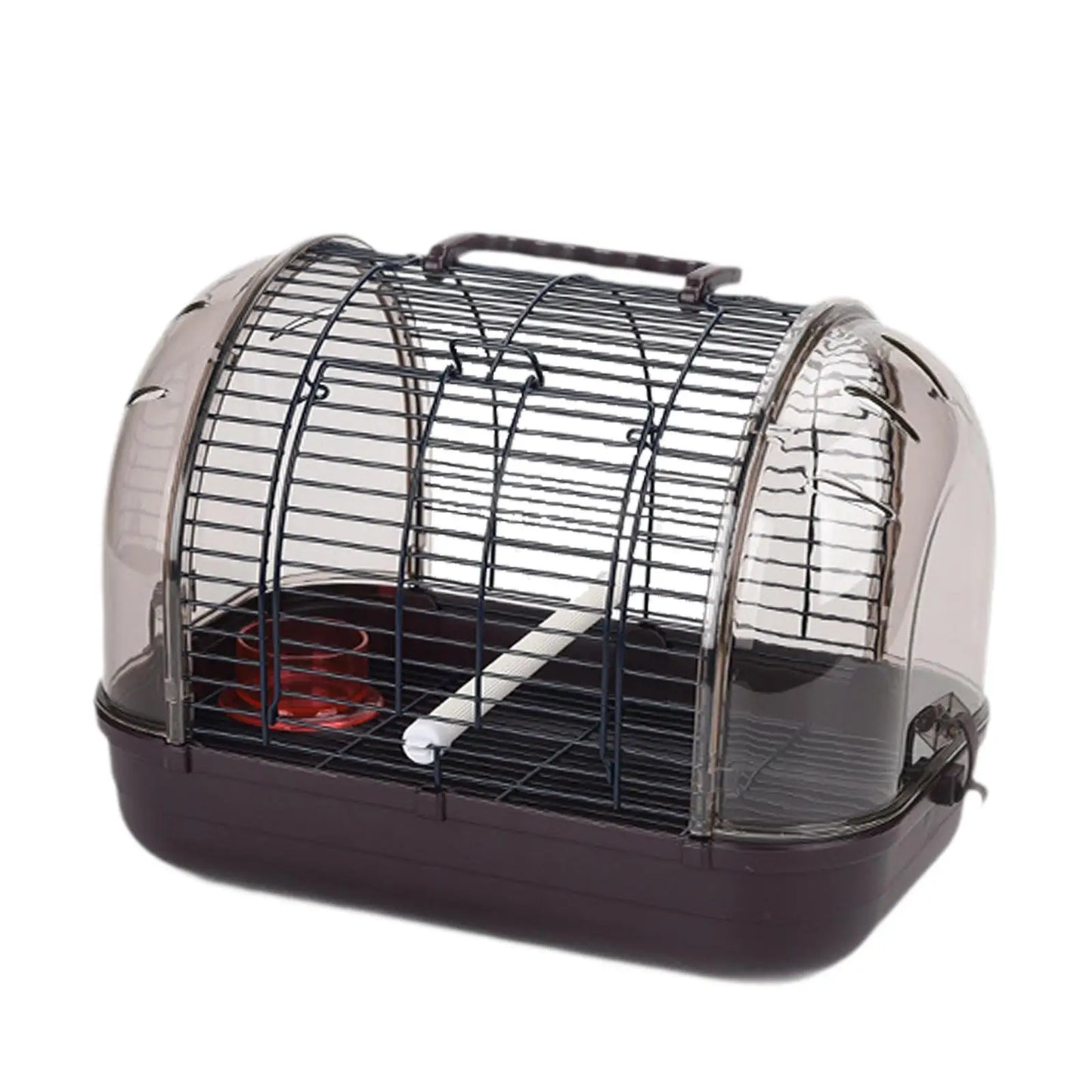 Transport Cage Breathable Small Villa Bird Cage Lightweight Bird Carrier for Small Birds Parrotlets Budgies Cockatiels Parrots
