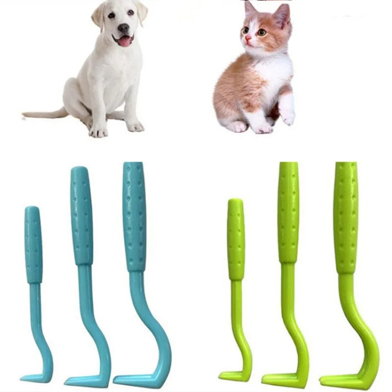 Pet Flea Remover Hook Tick Removal Tweezer - Dog Cat Tick Extractor Mite Comb Louse Pliers - Pet Care Accessories