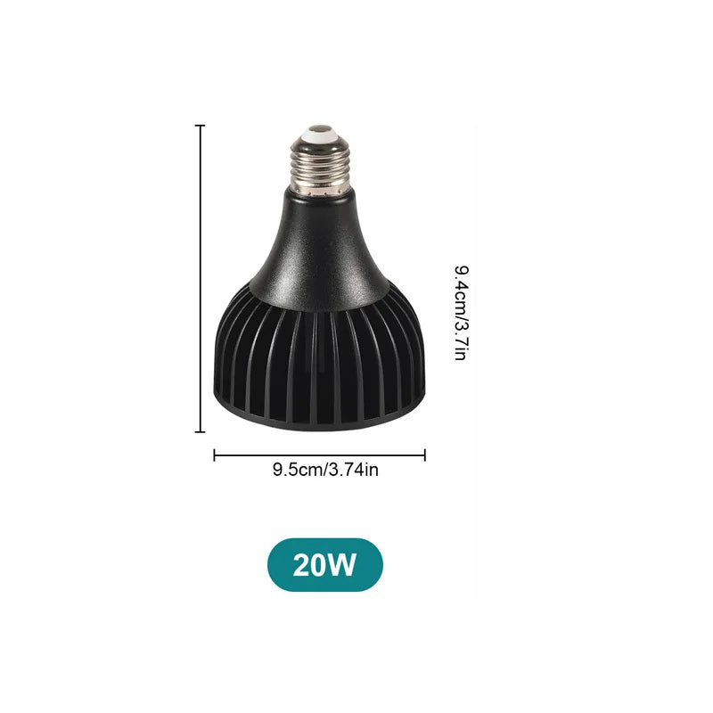 LED Aquarium Light For Fish Tank Plants Grow Light 10W/20W/30W  Freshwater Aquatic Plant Lighting Plant Growing Lamp 3000K/6000K
