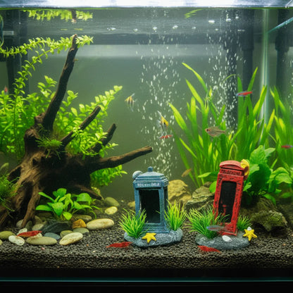 Simulation Fish Tank Decoration Natural Look Retro Aquarium Landscaping Resin Artificial Aquarium Ornament Home Aquarium