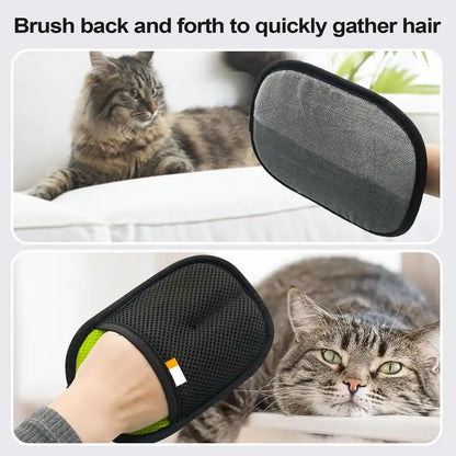 Pet Hair Remover  Cat Hair Cleaner Pet Hair Removal Tool Household Hair Remover Reusable Pet Hair Remover Glove Pet Supplies