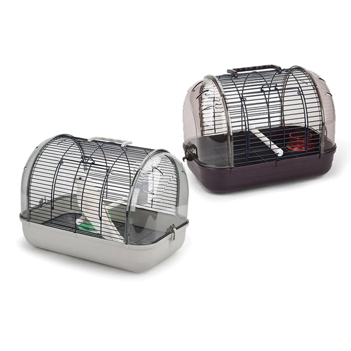 Transport Cage Breathable Small Villa Bird Cage Lightweight Bird Carrier for Small Birds Parrotlets Budgies Cockatiels Parrots