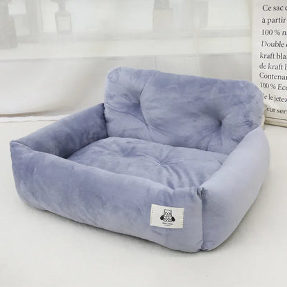 DogS Bed Dog Car Nest Pet Car Nest Out Safety Seat Cushion  Anti-theft Car Portable Home Dual-purpose Nest Pad  Dog Accessories