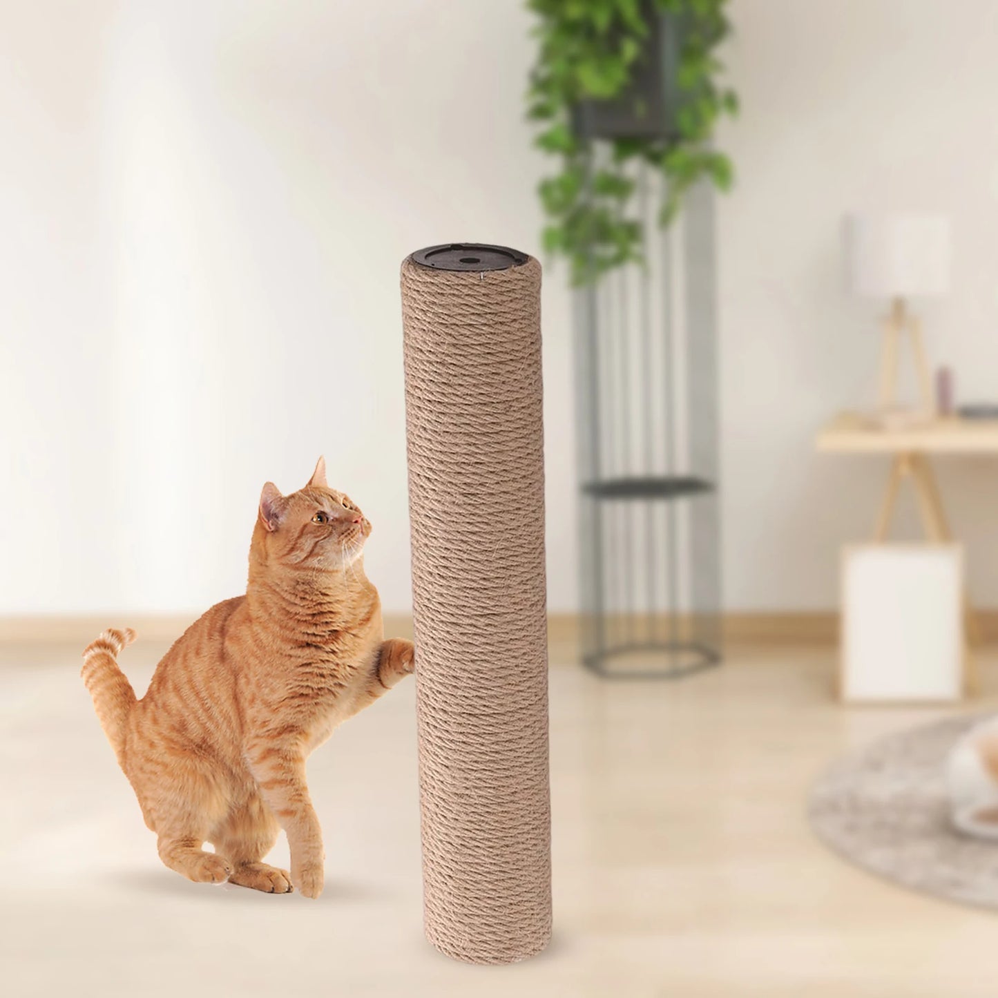 Cat Scratching Post for Cat Tree DIY Cat Climbing Frame Replacement Post Kitten Toy Sisal Rope for Small Animals Indoor Playing