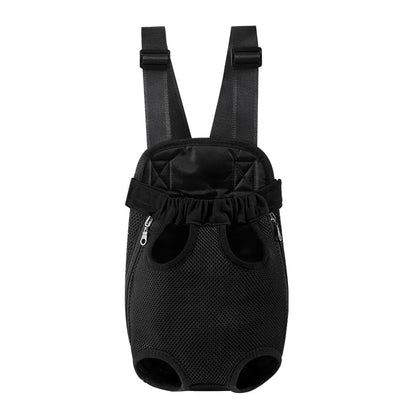 Dog Carrier Front Chest Backpack Pet Cat Carrier Double Shoulder Portable Dog Bag Outdoor Travel Camping Hiking Breathable