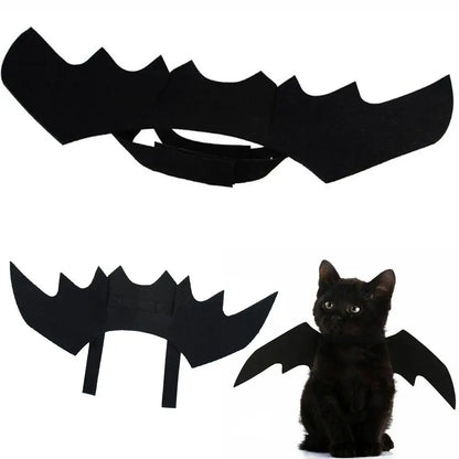 Halloween Decoration Apparel for Cat Cat Halloween Costume Puppy Pet Clothing Dog Dress Up Bat Wings Dog Costumes Pet Supplies