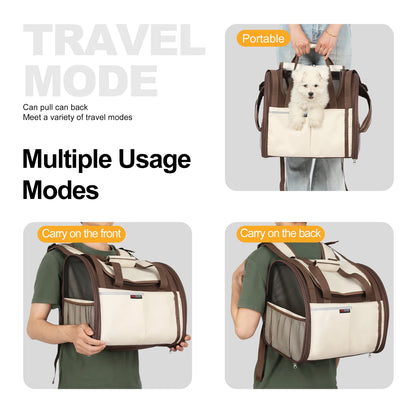Large Dog Carrier Backpacks,With Load 9KG ,Cat Puppy Carrier Bag for Travel Camping Hiking