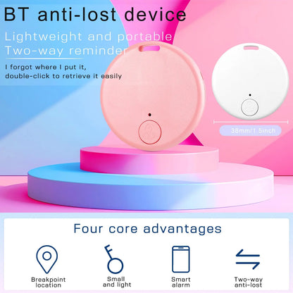 GPS Tracker 5.0 Mini Smart Bluetooth Tracking Devicet Pets Children Vehicle Real Time Locator For IOS Android Anti-Lost Detector