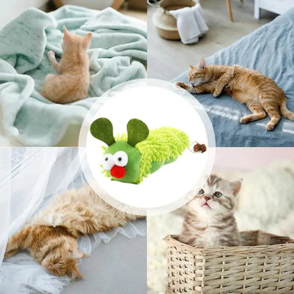 Cat toys, with super soft wrinkled sounds, pet chewing toys, indoor toys for cats' teething interaction