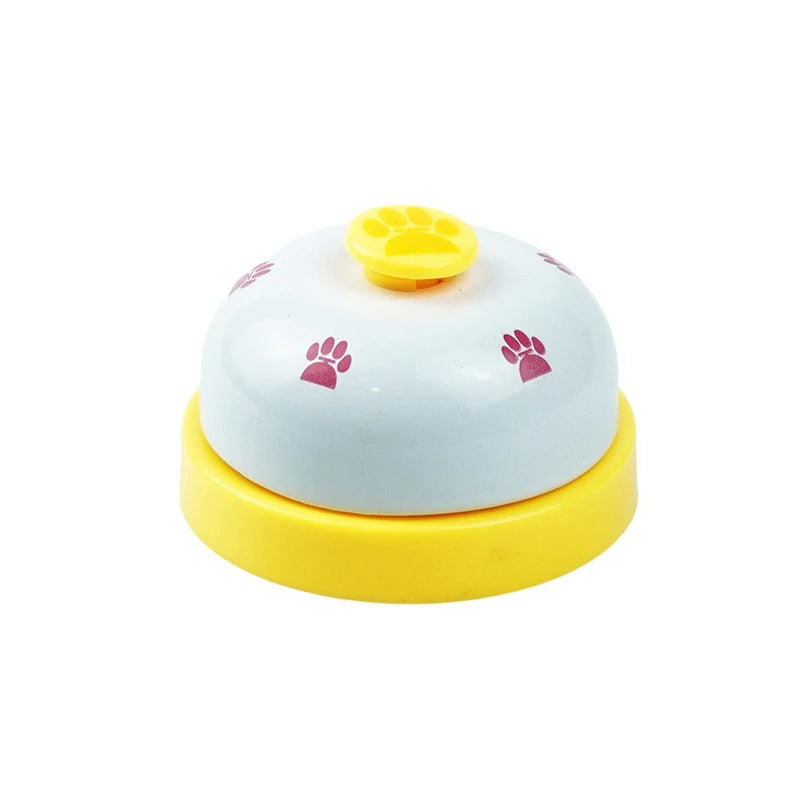 Parrot Training Bell Bird Food Call Dinner Ring, Obedience Training Toy for Cockatiel African Grey, No Battery Required