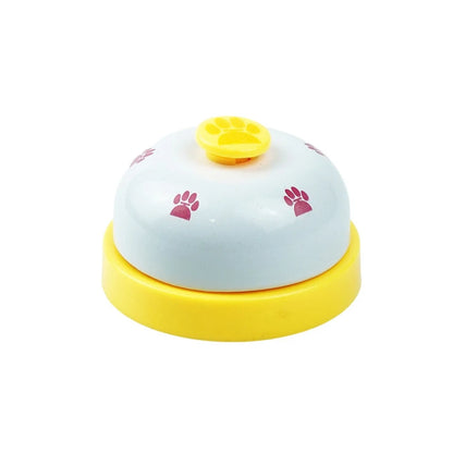 Parrot Training Bell Bird Food Call Dinner Ring, Obedience Training Toy for Cockatiel African Grey, No Battery Required