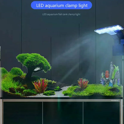 High-Intensity LED Aquarium Light, Waterproof, Ideal for Fish Tank Plant Growth