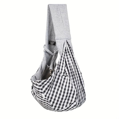 Dog Sling Carrier Bag, Pet Shoulder Crossbody Bag, Portable Hands Free Double Sided Dog Travel Bag For Outdoor Supply