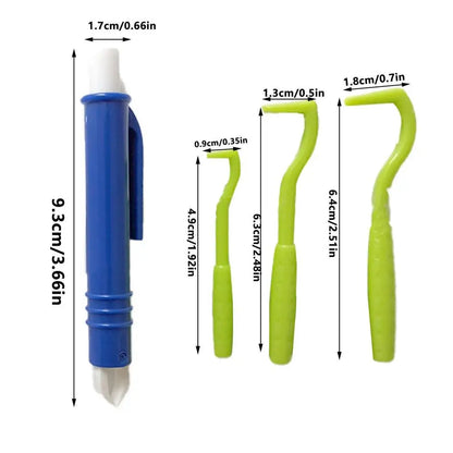 One Set Tick Remover Tool Effortlessly Ticks Fleas Remover Convenient Tick And Flea Remover Pet Cat Dog Tick Clamp Pet Supplies