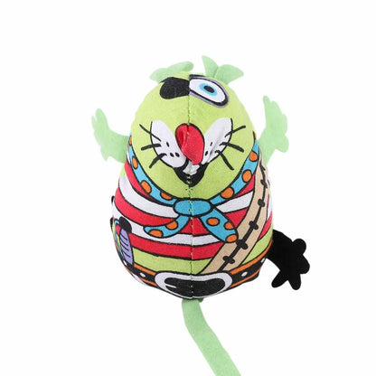 Fashion Unique with Cat Mint Stuffed Toys Funny Sound Squeaker Chew Biting Toys Pet Toys Catnip Cat Mouse Toys