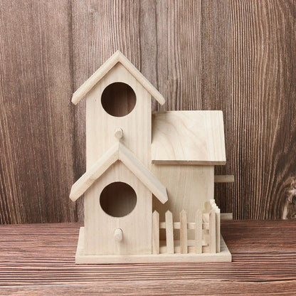 Wooden Bird Houses Bluebirds Home Small Bird House For Outside Garden Unfinished Bird Houses To Paint For Bird Watching