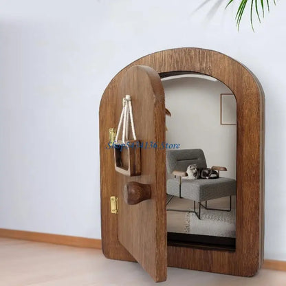 H7ED Pet Access Door for Dog Cats Freely Movement Between Indoor and Outdoor Space for Enhancing Health