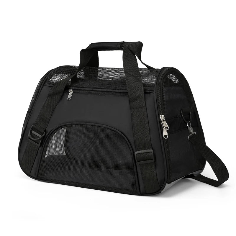 Portable Dog Cat Carrier Bag Pet Puppy Travel Bags Foldable Cats Handbag Travel Pet Bag Transport Bag