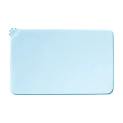 Pet Feeding Mat - Silicone Dog  Waterproof Non-Slip Spill Proof Pet Placemat Practical Home Solution for Dogs and  Cats