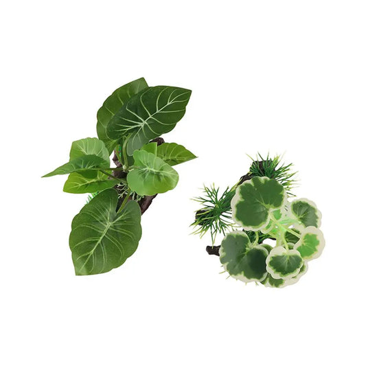 Fish Tank Landscaping Decorative Artificial Water Grass Lifelike Simulation Sunken Wood Plastic Fake Water Plant Aquarium