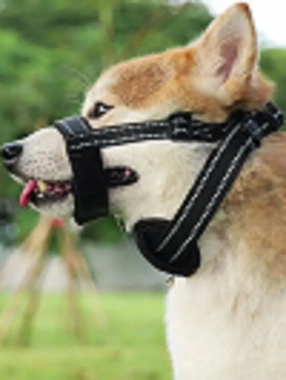 Dog Daily Necessities Bite Prevention Barking Prevention Muzzle Leash Compatible Outdoor Dog Walking Muzzle Protection Jaw Dog