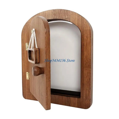 H7ED Pet Access Door for Dog Cats Freely Movement Between Indoor and Outdoor Space for Enhancing Health