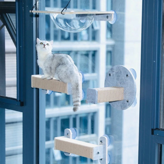 Carrier Cat Tree Tower House Scratcher with Hammoc Cat Scratcher Furniture for Home Play Structure Accessories Pet Products