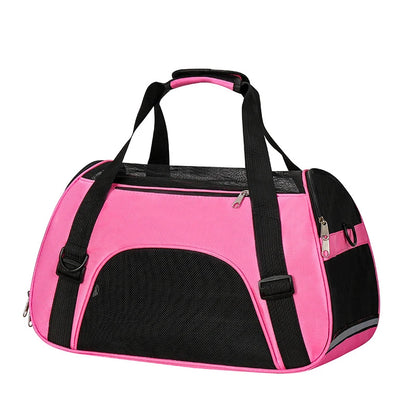 Portable Dog Cat Carrier Bag Pet Puppy Travel Bags Foldable Cats Handbag Travel Pet Bag Transport Bag