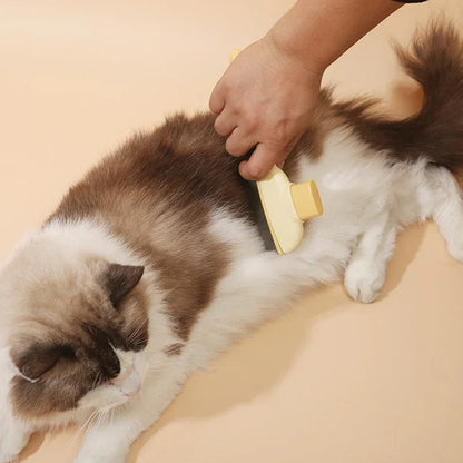 Pet Cat Comb Cat and Dog Hair Removal Brush Cleaning Hair Cleaner Beauty Cleaning Supplies Cat and Dog Universal Pet Supplies