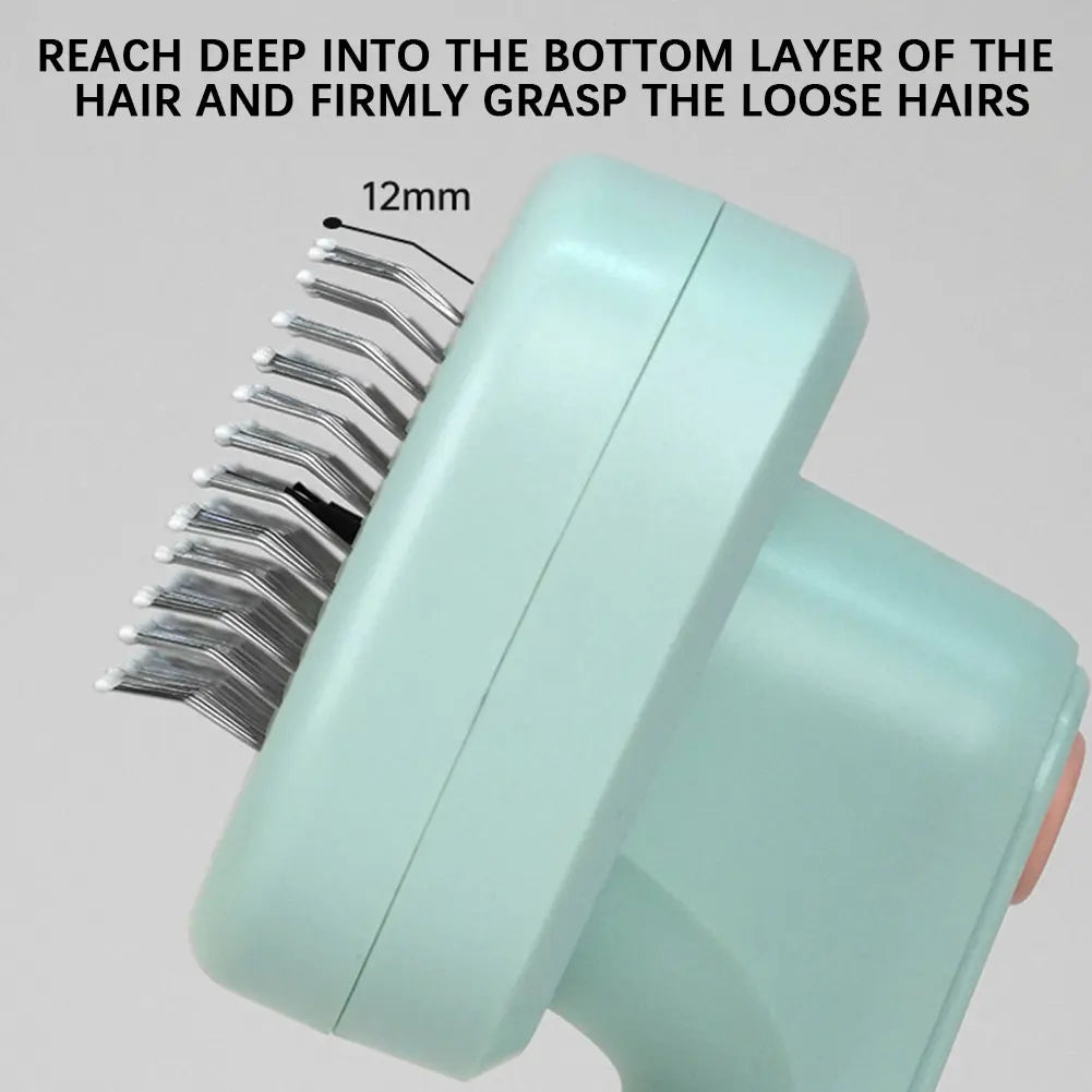 Cats Grooming Hair Removal Rake Comb Massage Pin Brush Removing Loose Hair Electric Hair Remover Creating Beauty For Dogs Cats