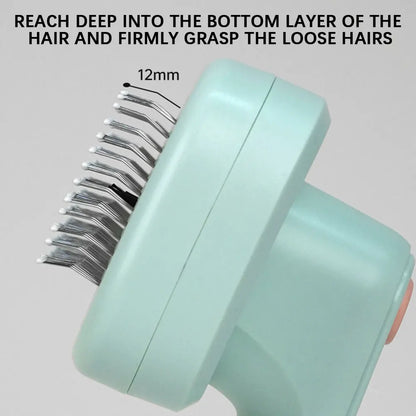 Cats Grooming Hair Removal Rake Comb Massage Pin Brush Removing Loose Hair Electric Hair Remover Creating Beauty For Dogs Cats